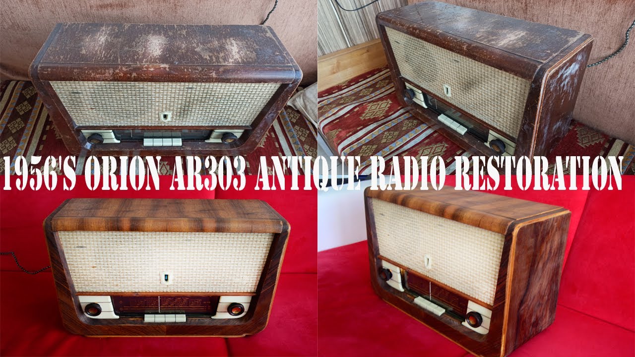 1956's Orion AR303 Antique Radio Restoration
