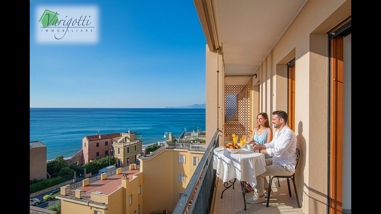 Varigotti: appartamento con stupenda vista mare