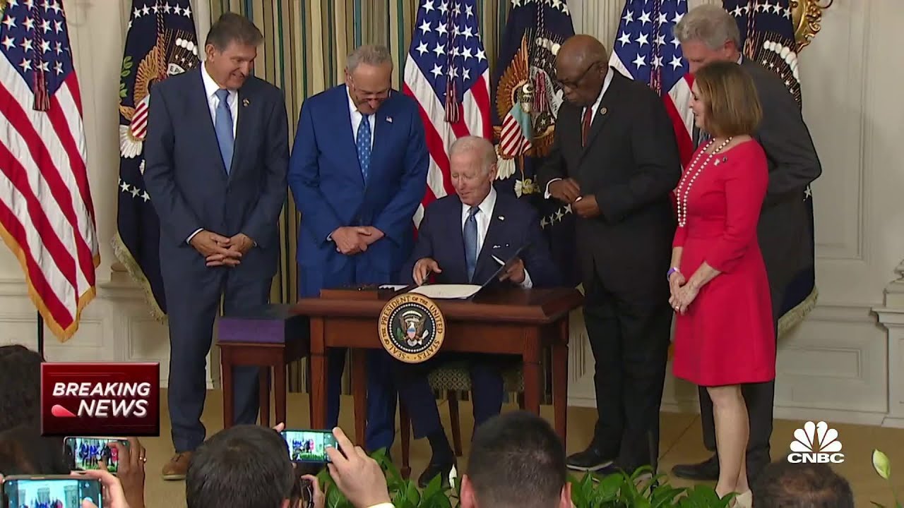 Biden signs Inflation Reduction Act into law