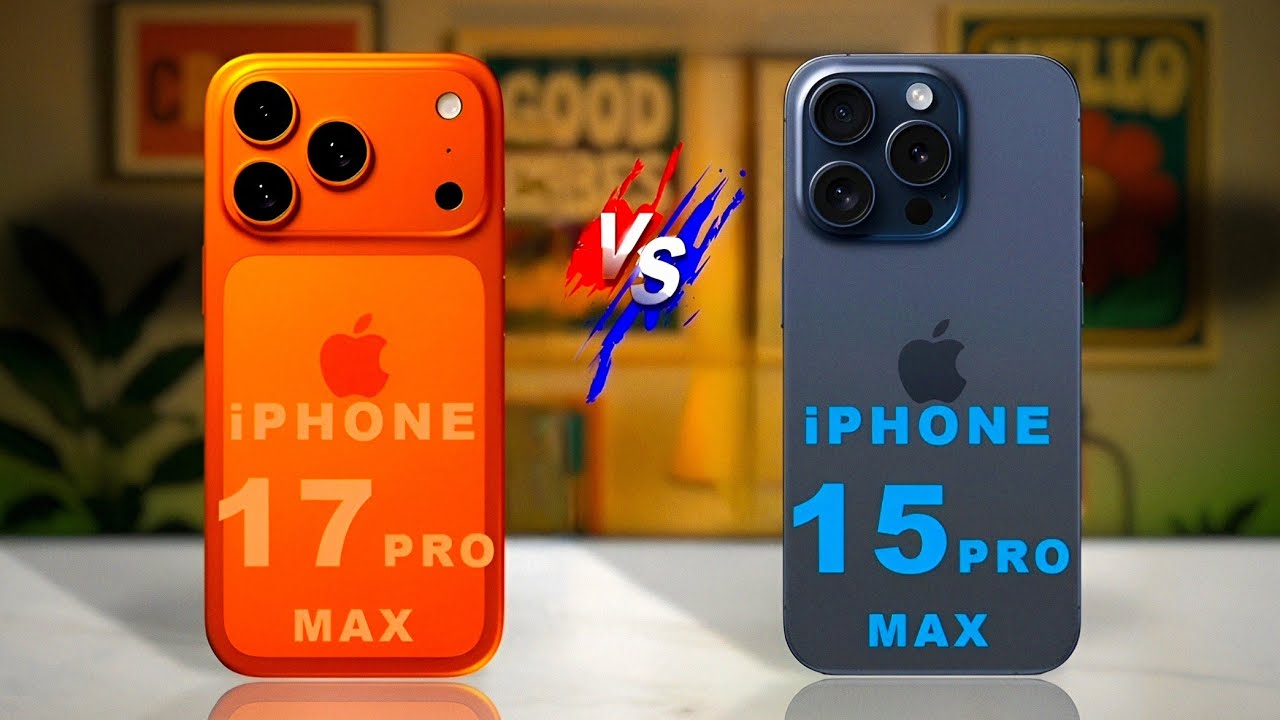 iPhone 17 Pro Max vs iPhone 15 Pro Max⚡Ultimate Upgrade Test | Camera,Speed,Battery & Gaming Review!