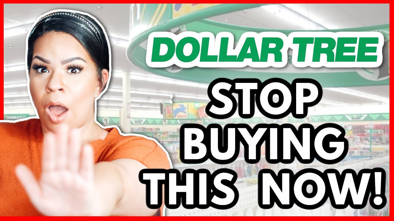 NEVER BUY THESE PRODUCTS At The DOLLAR TREE! Worst Dollar Store Finds