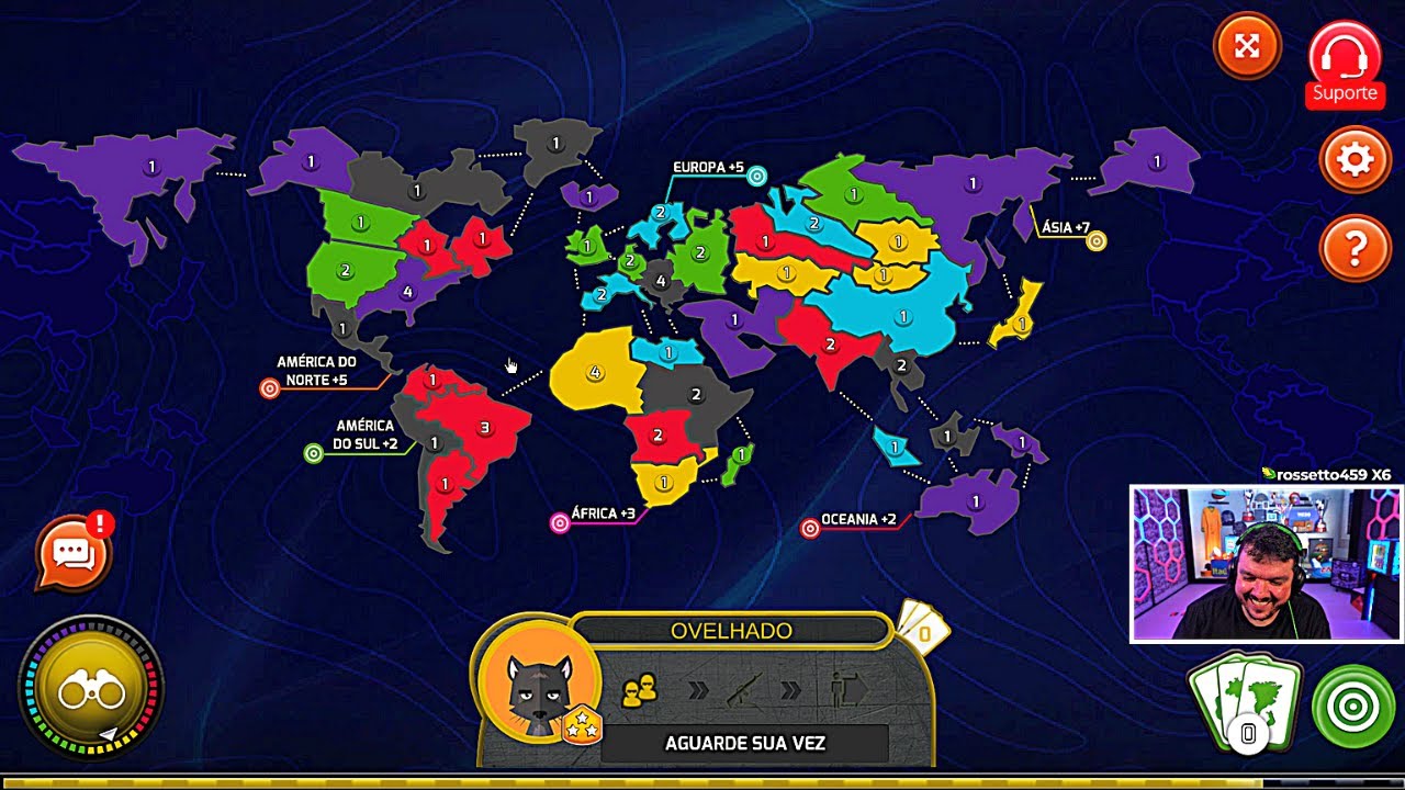 GAULES E A TRIBO JOGANDO WAR BY GROW GAMES (24/01/23) #11