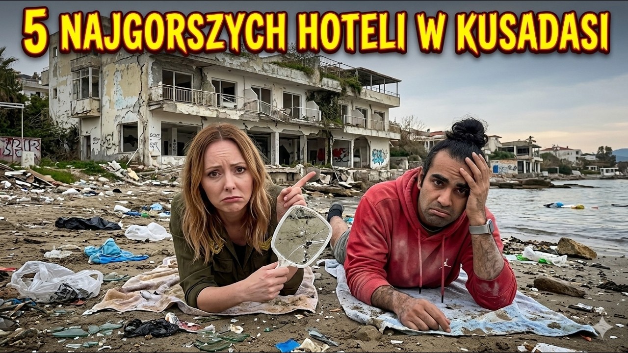 5  NAJGORSZYCH HOTELI W KUSADASI - BRAK PLAŻY I BOBKI WIELBŁĄD&Oacute;W NA PLAŻY ☹️