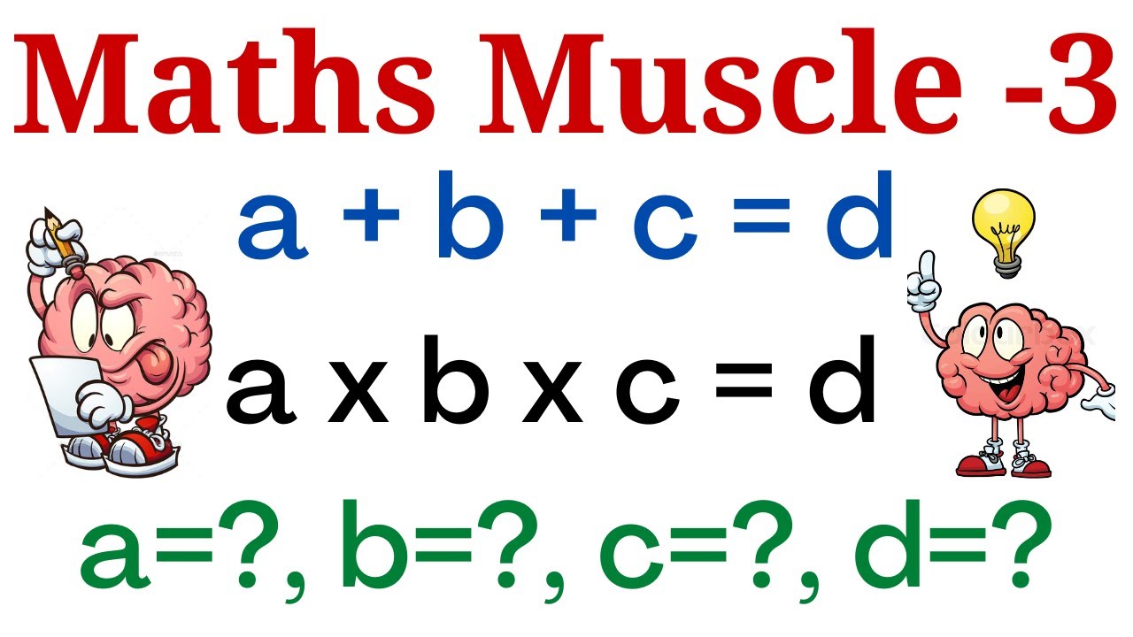 Maths Muscle -3 | Can You Solve This Mathematics Problem | Math Olympiad Practice Question