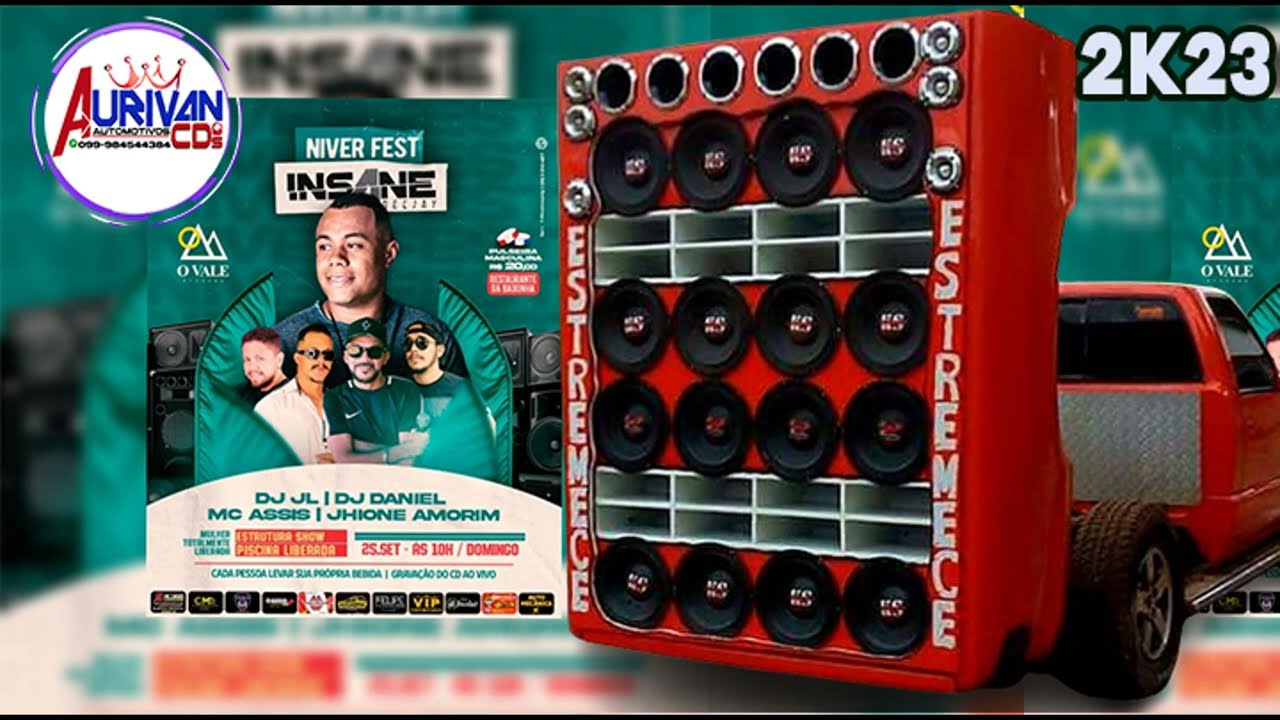 CD Ao Vivo Niver Fest Insane DJ DJ JHIONE AMORIN MC ASSIS