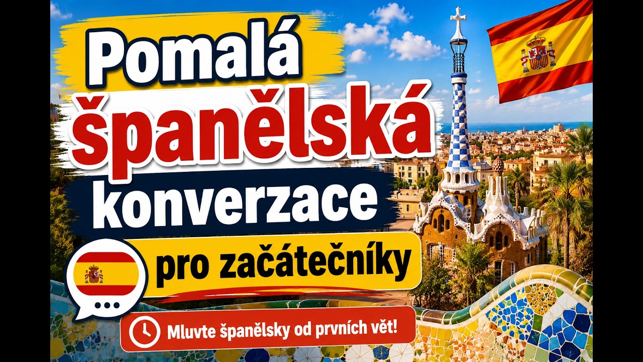 Pomalá španělská konverzace pro začátečníky