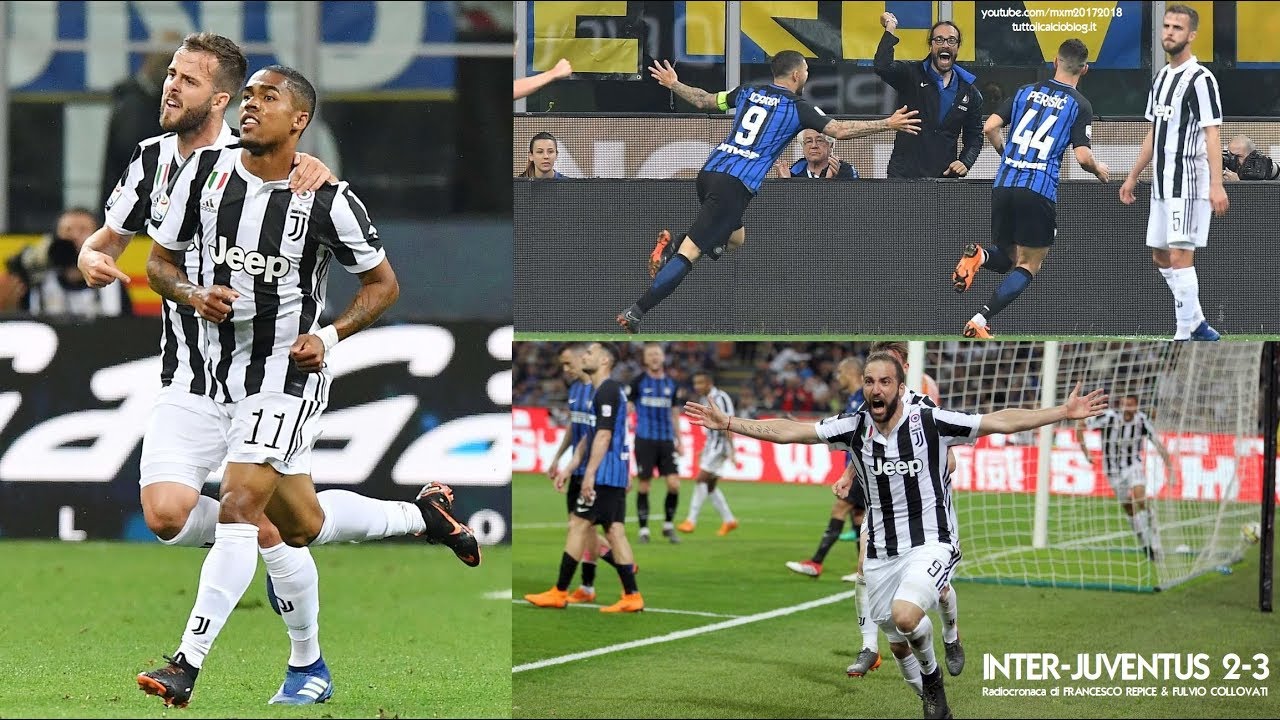 Inter-Juventus 2-3 - Tutta la radiocronaca di Francesco Repice e Fulvio Collovati (28/4/2018) Radio1