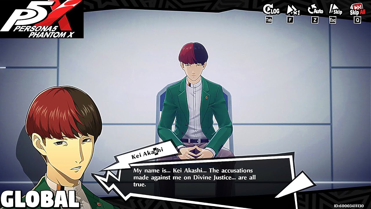 Akashi Change of Heart - Persona 5 The Phantom X [GLOBAL]