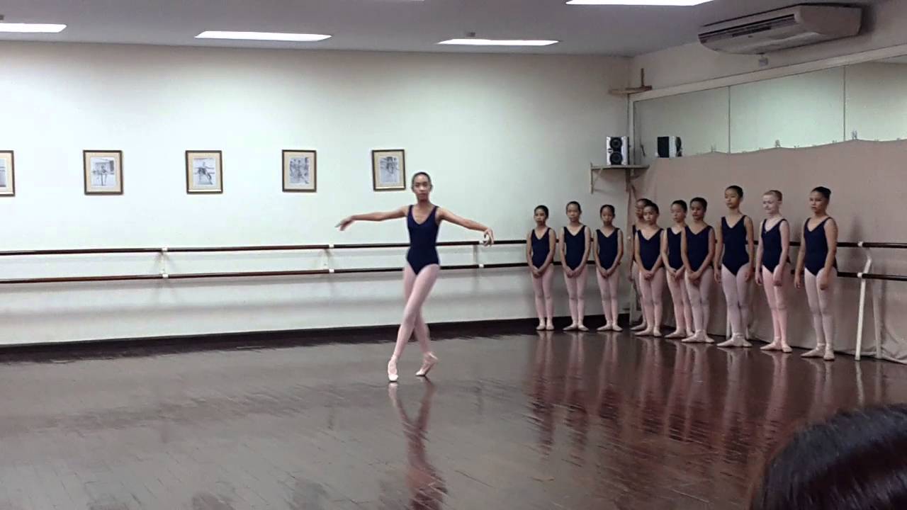 Exam rehearsal Aree Ballet Bangkok