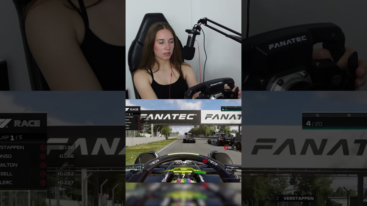 Watch my best start so far in the F1 23 game! #f1 #f123game #f1game #formula1 #girl #racing