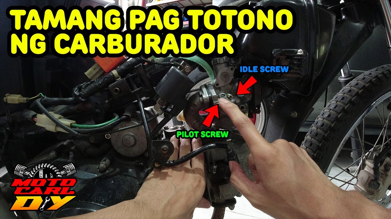 Mabisang paraan ng pag totono ng carburador