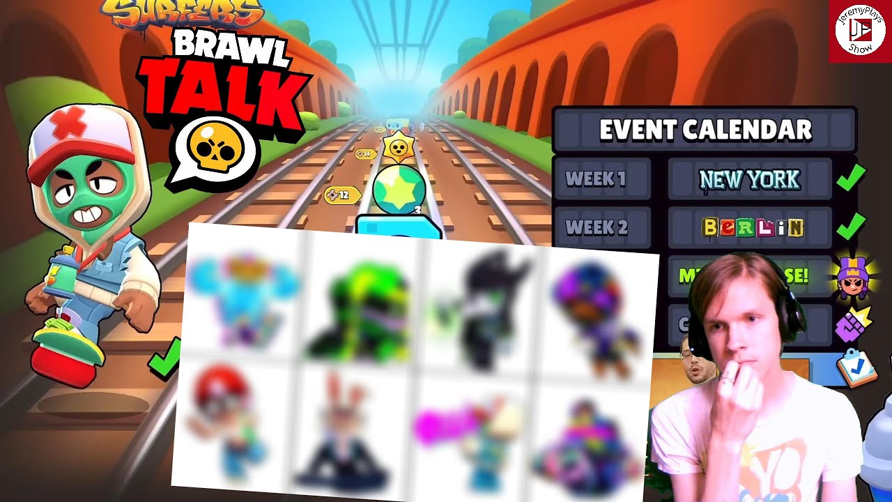 Brawl stars x Subway surfers??? | Brawl talk review