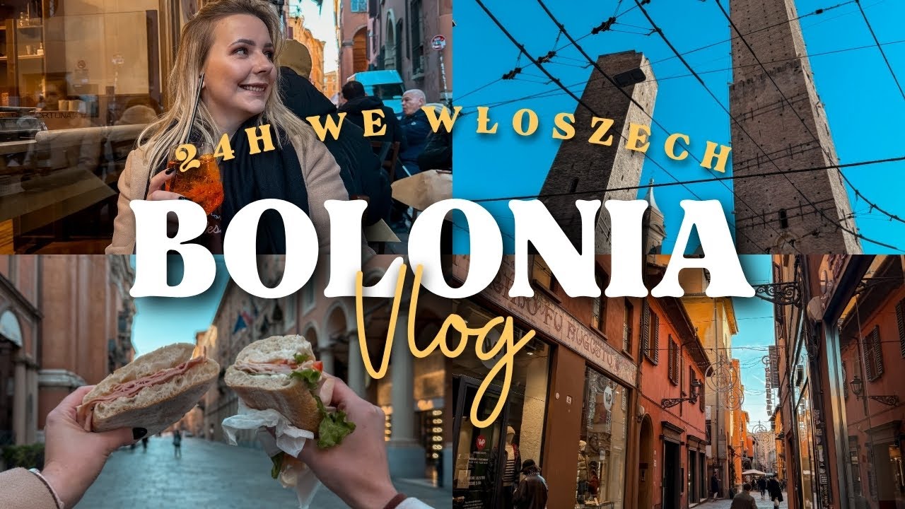 24H W BOLONII Z PRZYJACIÓŁKĄ! 🇮🇹 | VLOG