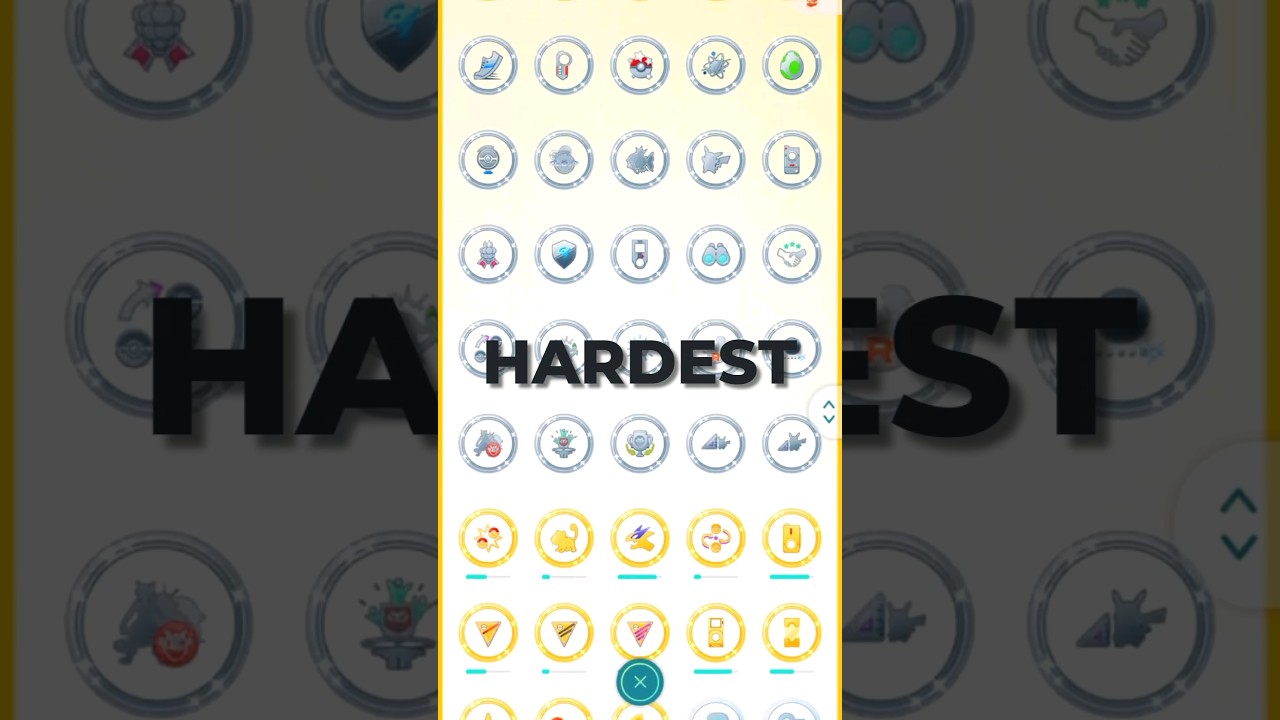 Top 3 HARDEST Pokemon GO Achievements!