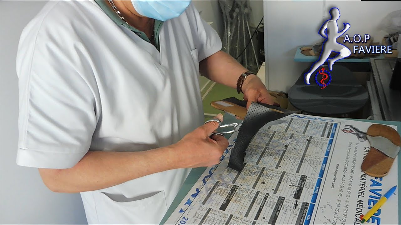 Semelles orthopédiques sur mesure | Création AOP Faviere Orthopédie