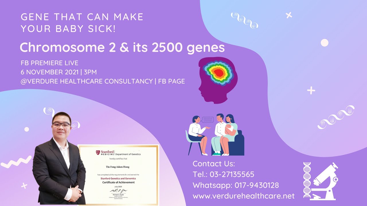Genetic Disorder - Chromosome 2 & its 2500 Genes! | Genes | Carrier Genetic Test