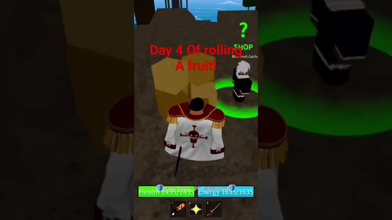 Day 4 Of Rolling a fruit in Blox Fruits! #roblox #moffy #bloxfruits