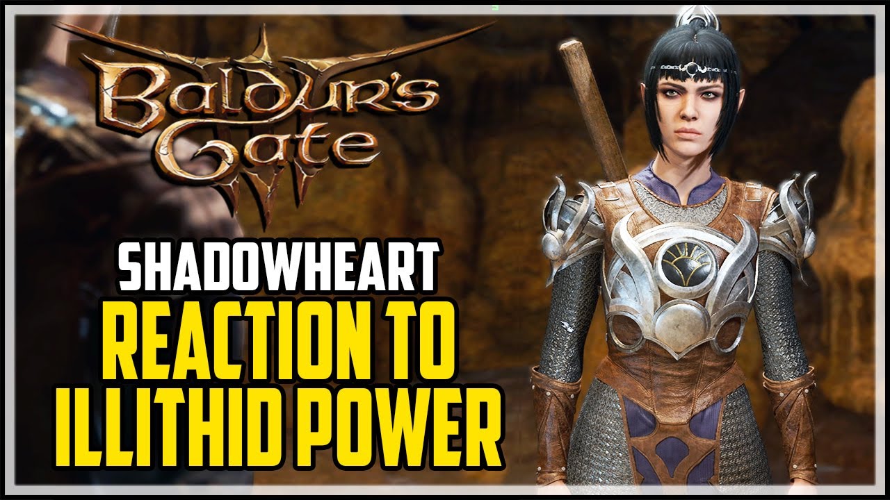 Shadowheart Reacts To Obtaining Illithid Powers Baldur's Gate 3
