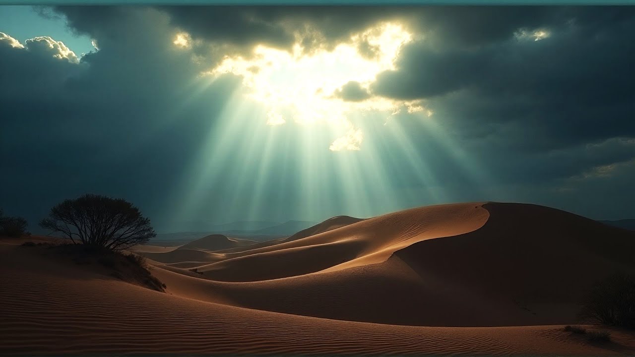 Desert’s Golden Hour | 🎶 Ethereal Healing Vibes for Relaxation & Sleep