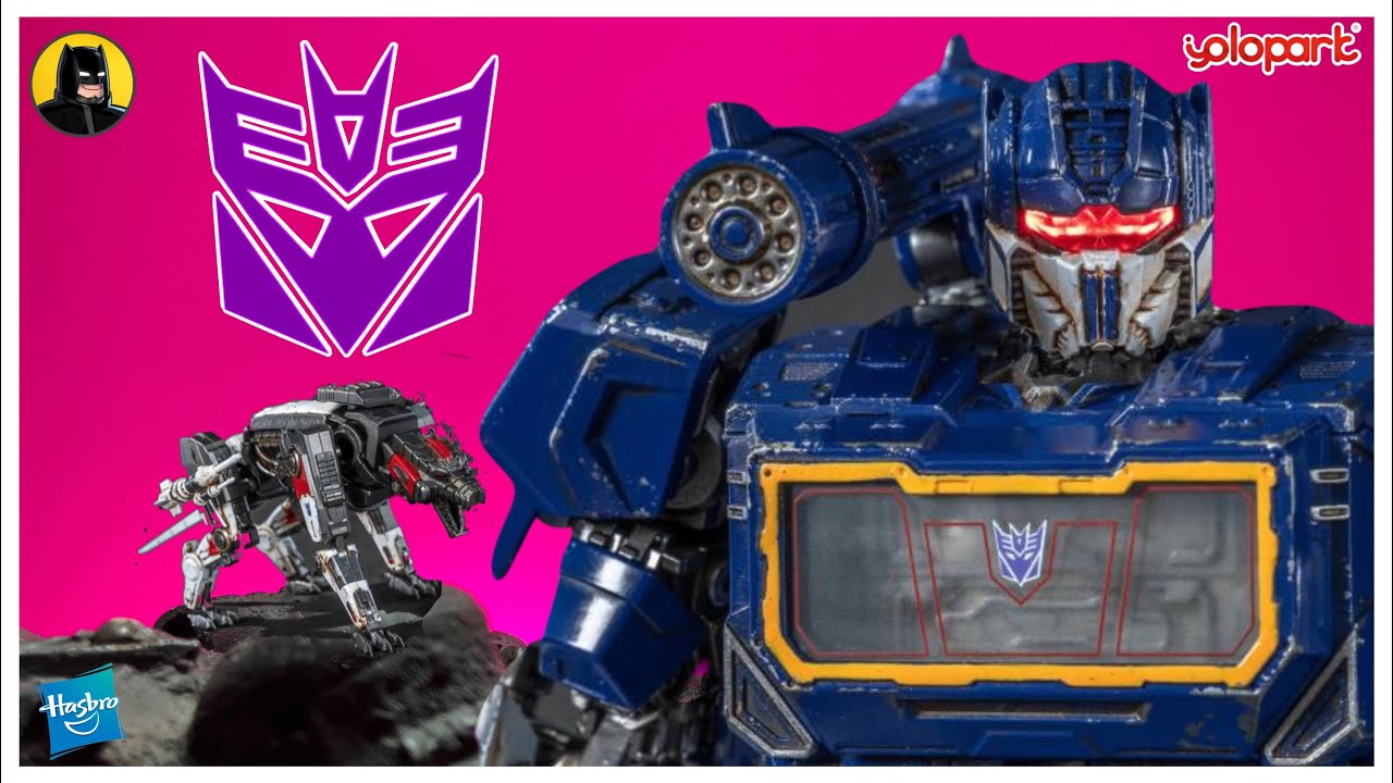🔵🟡 YOLOPARK | SOUNDWAVE | Bumblebee Movie | AMK PRO | Review en Español