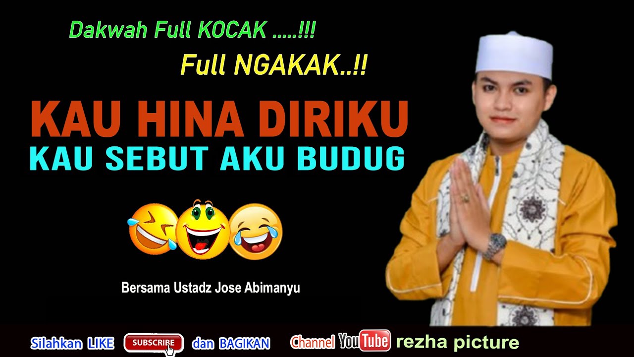 CERAMAH LUCU DAN KOCAK BAHASA SUNDA dari USTADZ JOSE ABIMANYU BIKIN SEMUA PENONTON TERTAWA NGAKAK