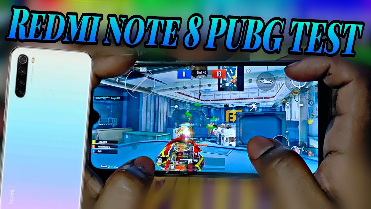Redmi note 8 pubg test 🔥 gyro heating battery fps sensitive test 2024