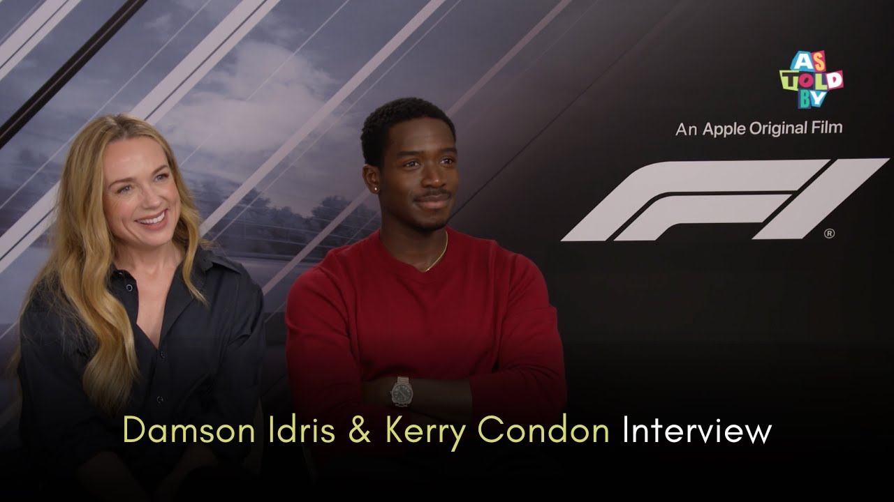 Damson Idris & Kerry Condon Talk F1: The Movie — Exclusive Interview Breaking Down Their Roles