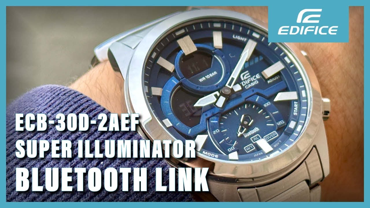 Unboxing The New Casio Edifice ECB-30D-2AEF