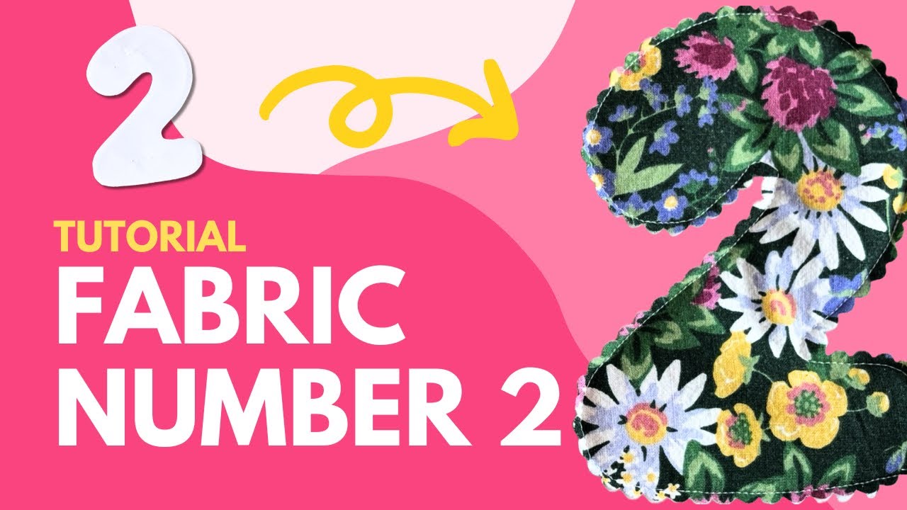 Number 2 | Easy Sew Along for Beginners | DIY Sewing