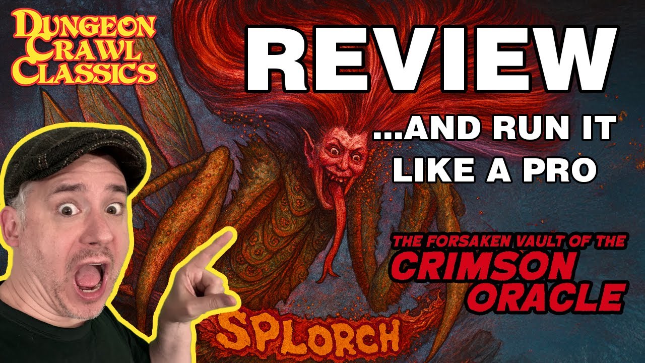Dungeon Crawl Classics: Forsaken Vault of the Crimson Oracle — обзор RPG