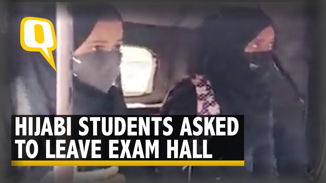 Udupi Hijab Row | Two Students Asked To Leave Hall for Wearing Hijab During PU Exams | The Quint