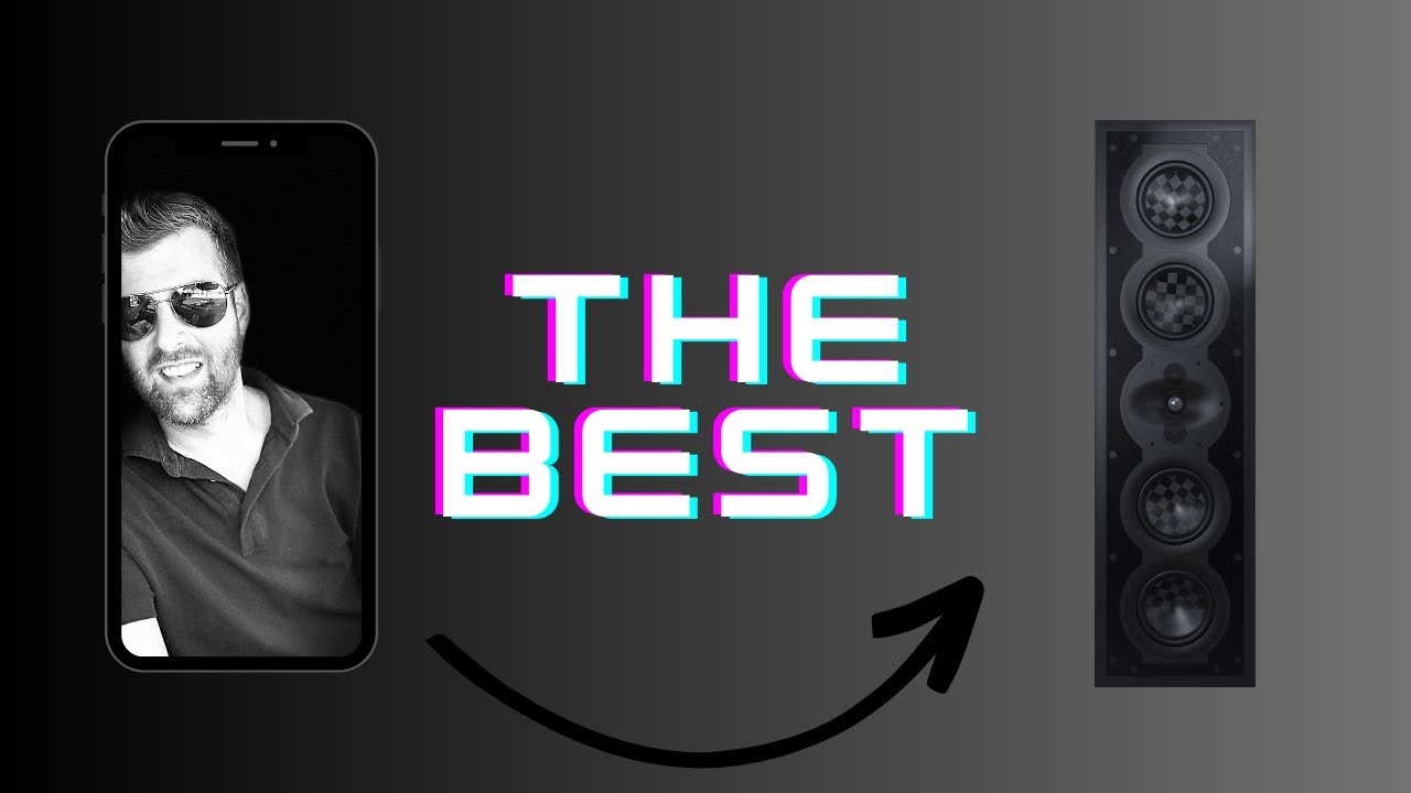 The BEST in-wall SPEAKERS !!!
