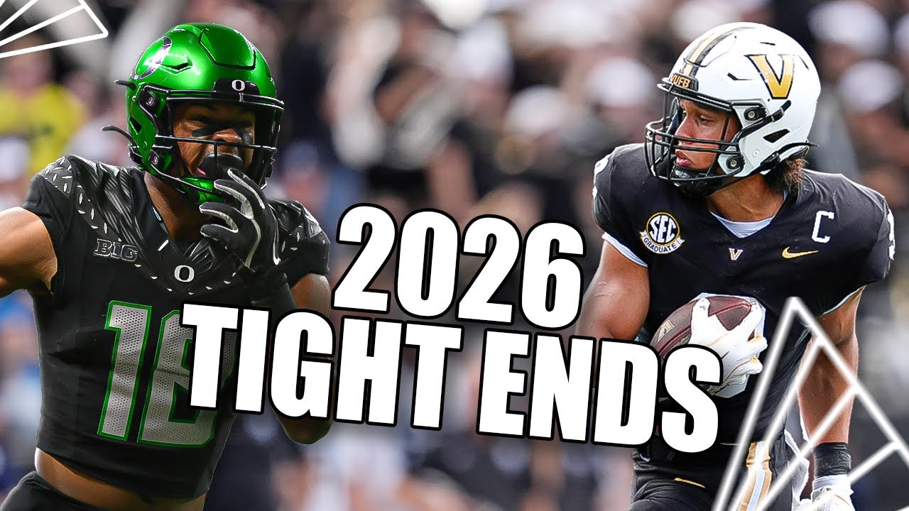Is the 2026 Tight End Class Any Good? 2026 Rookie Draft Strategy I 2026 Rookie Tight Ends