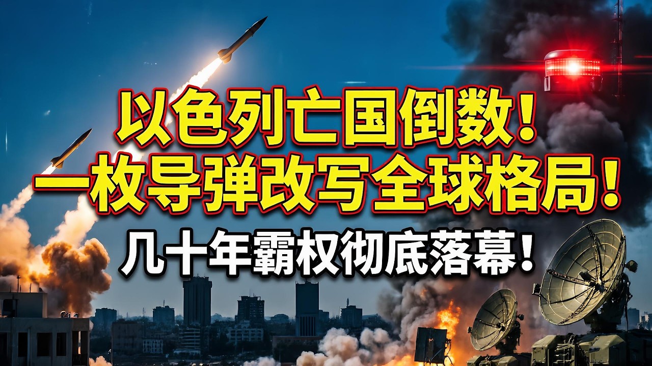 中東徹底變天！軍事神話崩塌，壹枚導彈改寫全球格局！幾十年霸權徹底落幕！#中東局勢 #以色列 #伊朗 #軍事神話 #全球格局 #現代戰爭 #國際局勢 #地緣政治 #中東沖突 #大國博弈 #最新局勢