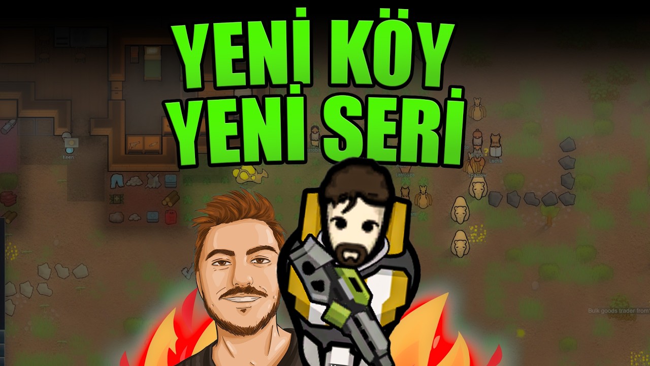 Yeni Seri Sade Köy - Rimworld Bölüm 1