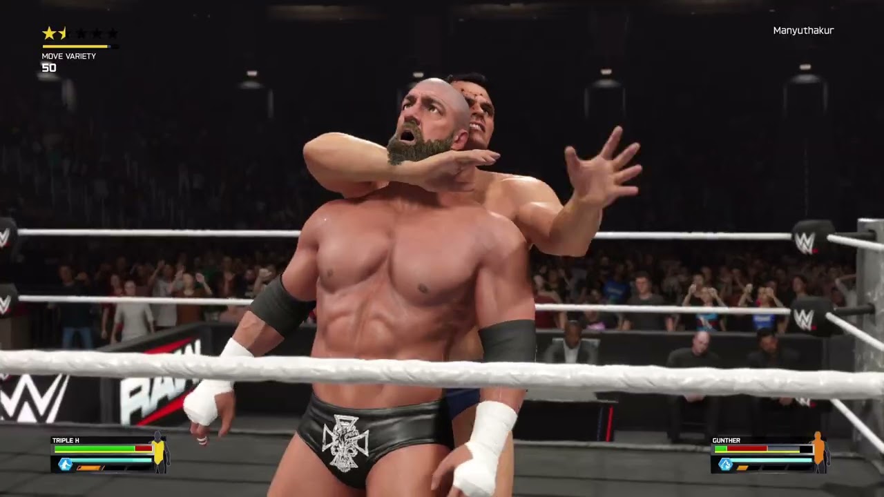 Triple H Vs Gunther 2k25 PART 1