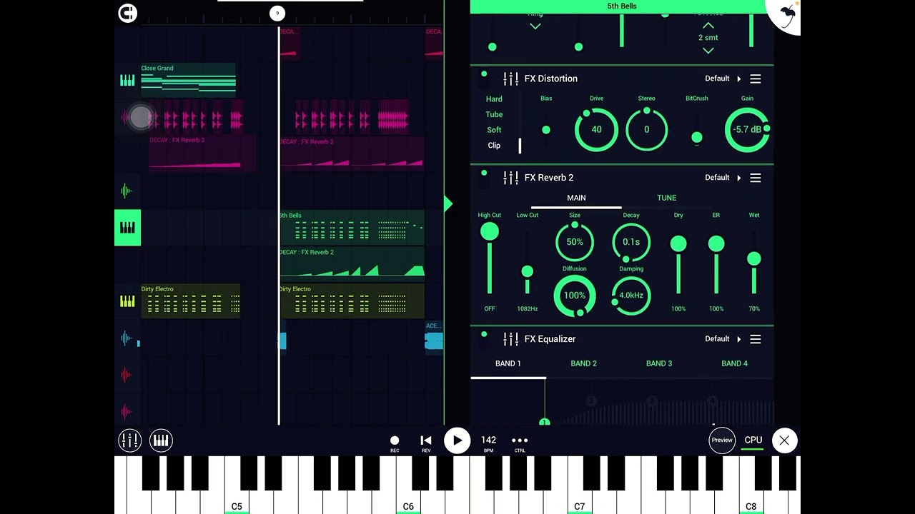 COLOR BASS DROP IN FL STUDIO MOBILE
