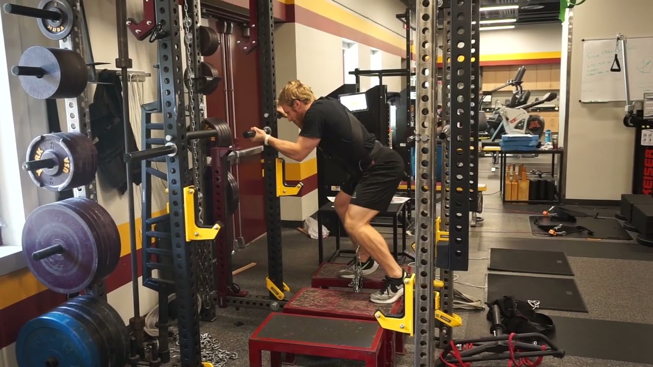 Reflexive Trimetric Method Staggered Narrow Stance Drop Pause