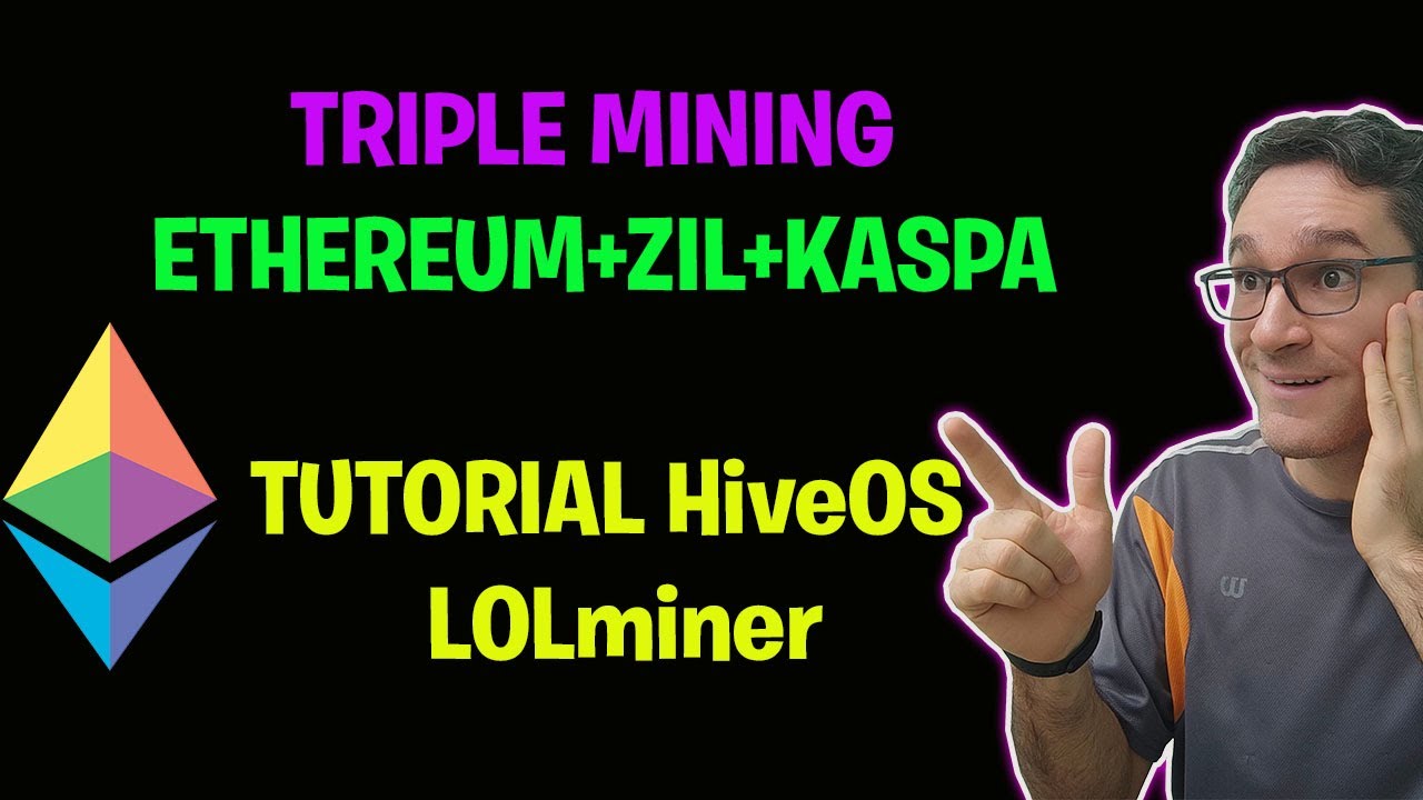 TRIPLE MINING ETH + ZIL + KASPA HiveOS