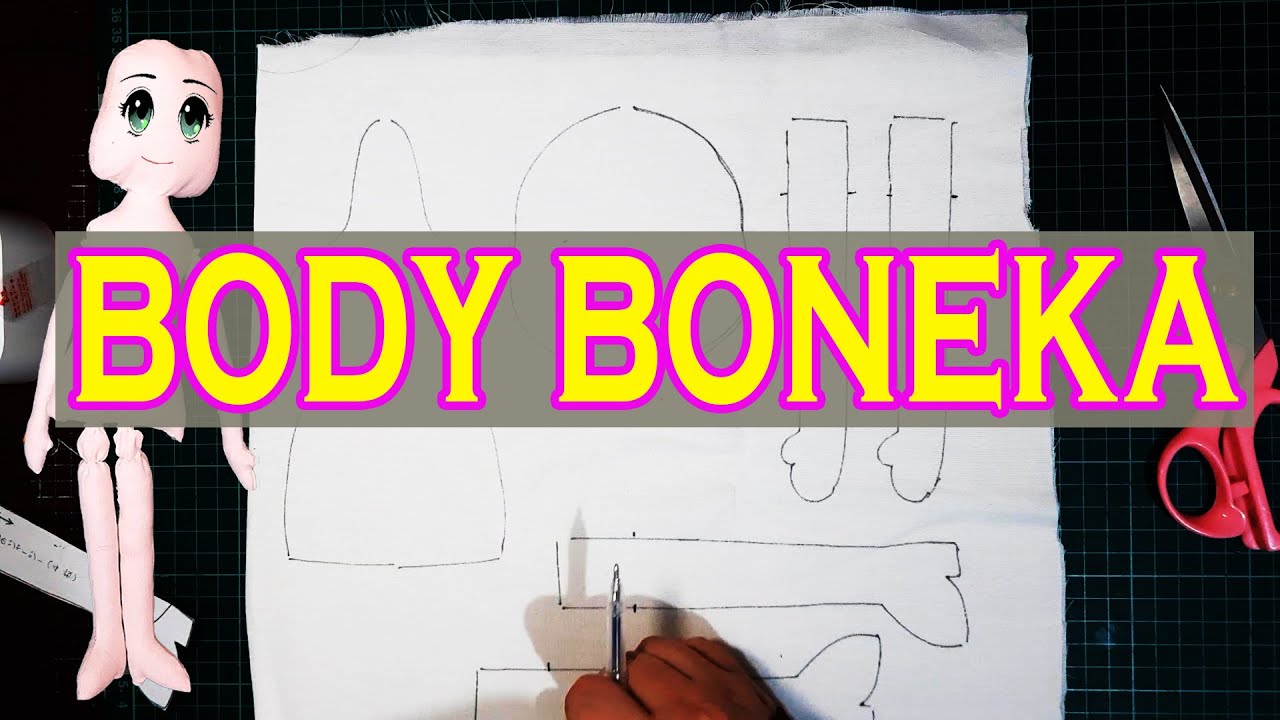 CARA MEMBUAT BADAN BONEKA #dindundoll
