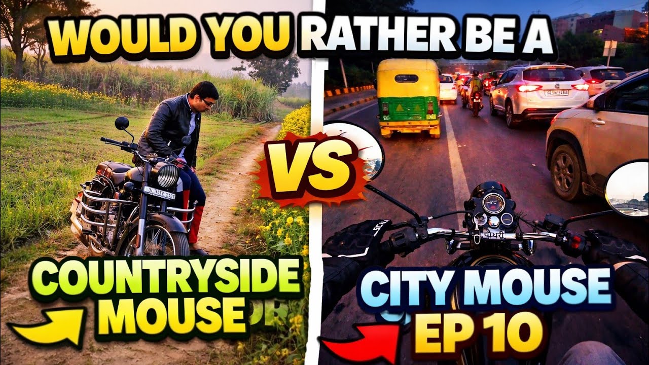 Countryside Mouse or City Mouse? 🐭 Village vs Delhi Life in India | What I’d Choose / EP 10
