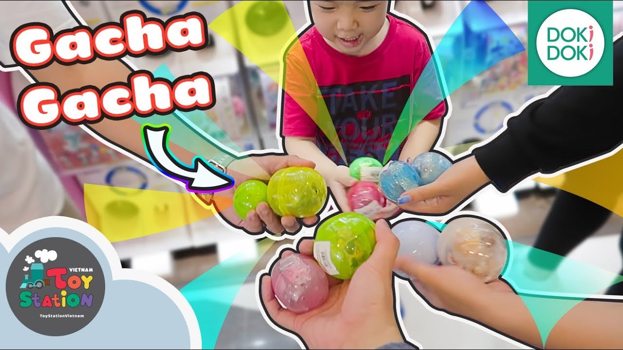 Trải nghiệm máy vặn trứng Gacha Gacha tại Crescent Mall ToyStation 378