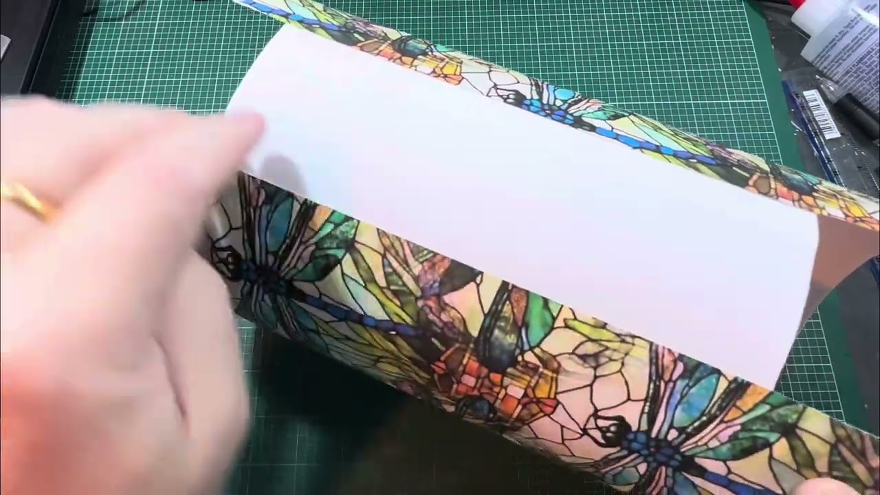 Large Dragonfly Lamp using patching technique from Alan and Barry
