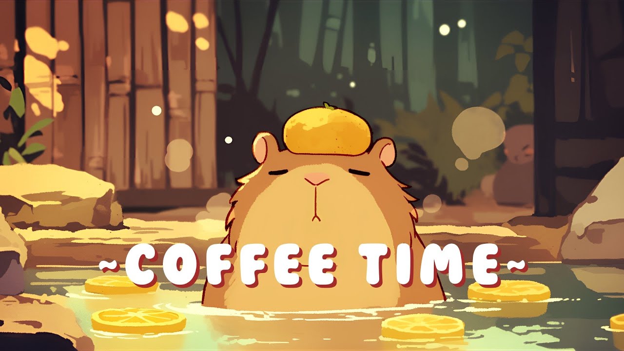 Capybara Lofi Zone - Ambient Study Beats Mix ~ Dreamy Vibes ~ 🦫 🎵 ✨