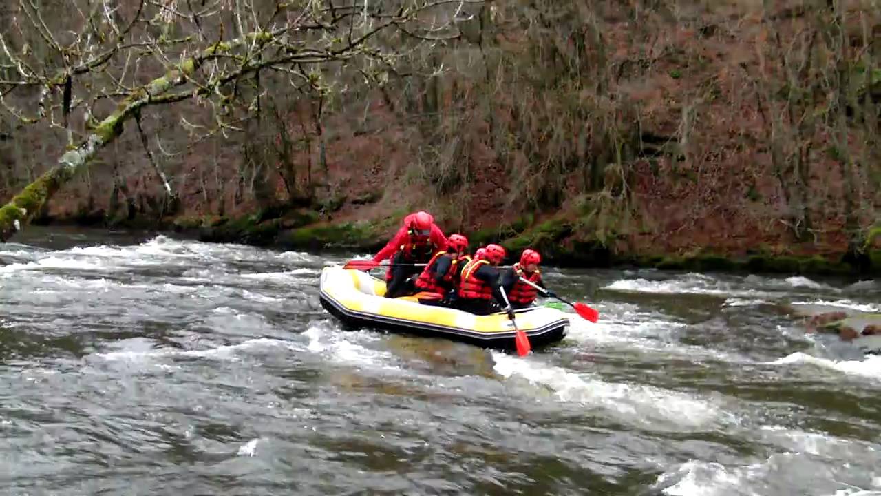 Rafting op de ourthe