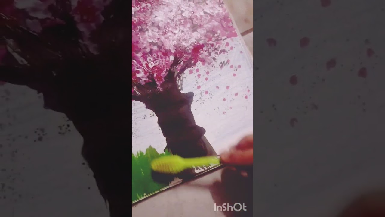 painting with tools🖌🖌