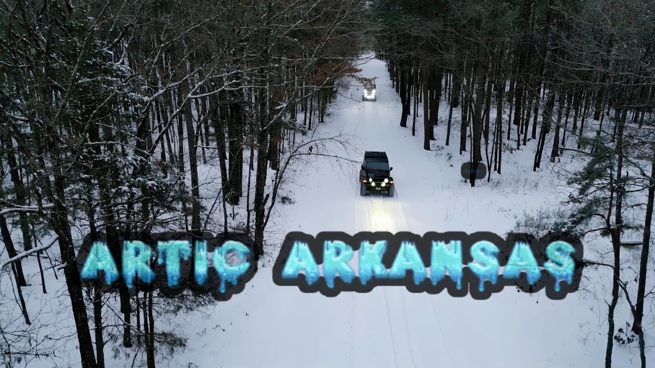 Исследуем прекрасный заснеженный Арканзас ❄️