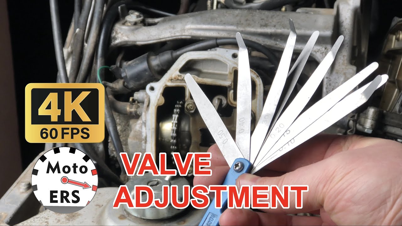 Honda Dio 4-stroke restoration - part3: Adjusting valve clearance