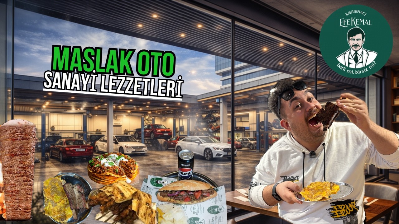 MASLAK OTO SANAYİ LEZZETLERİ !! / İSTANBUL