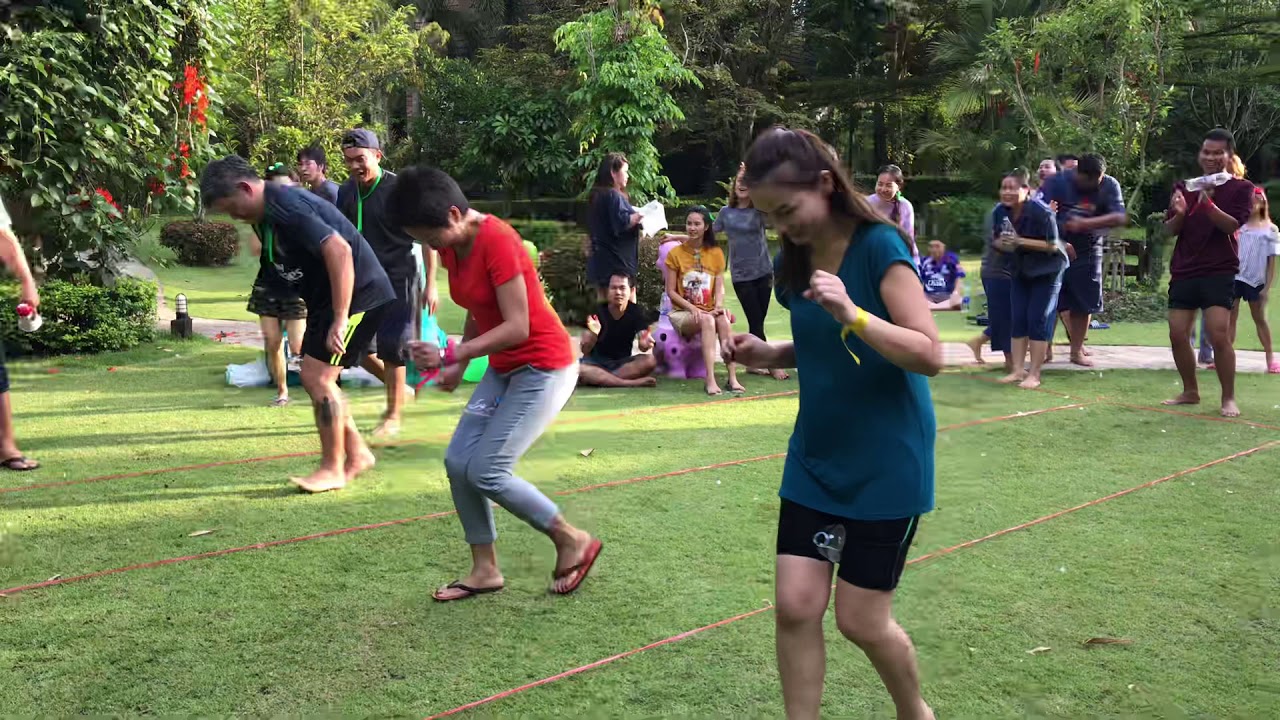 เกมส์สันทนาการ วิ่งผลัดตะเกียบ